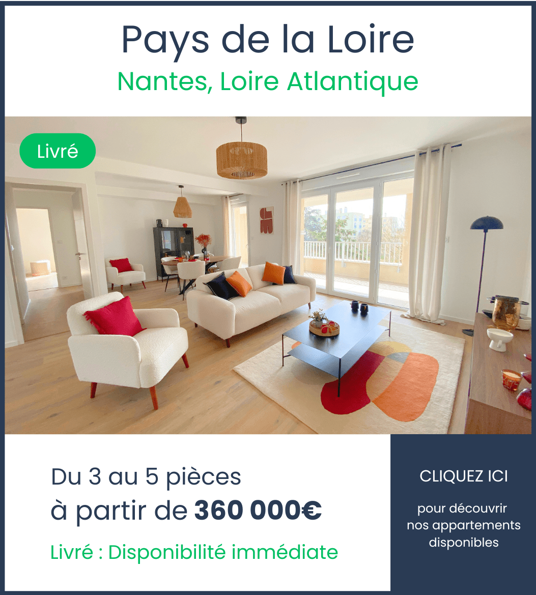 Appartement neufs Baccara Nantes Pays de la Loire