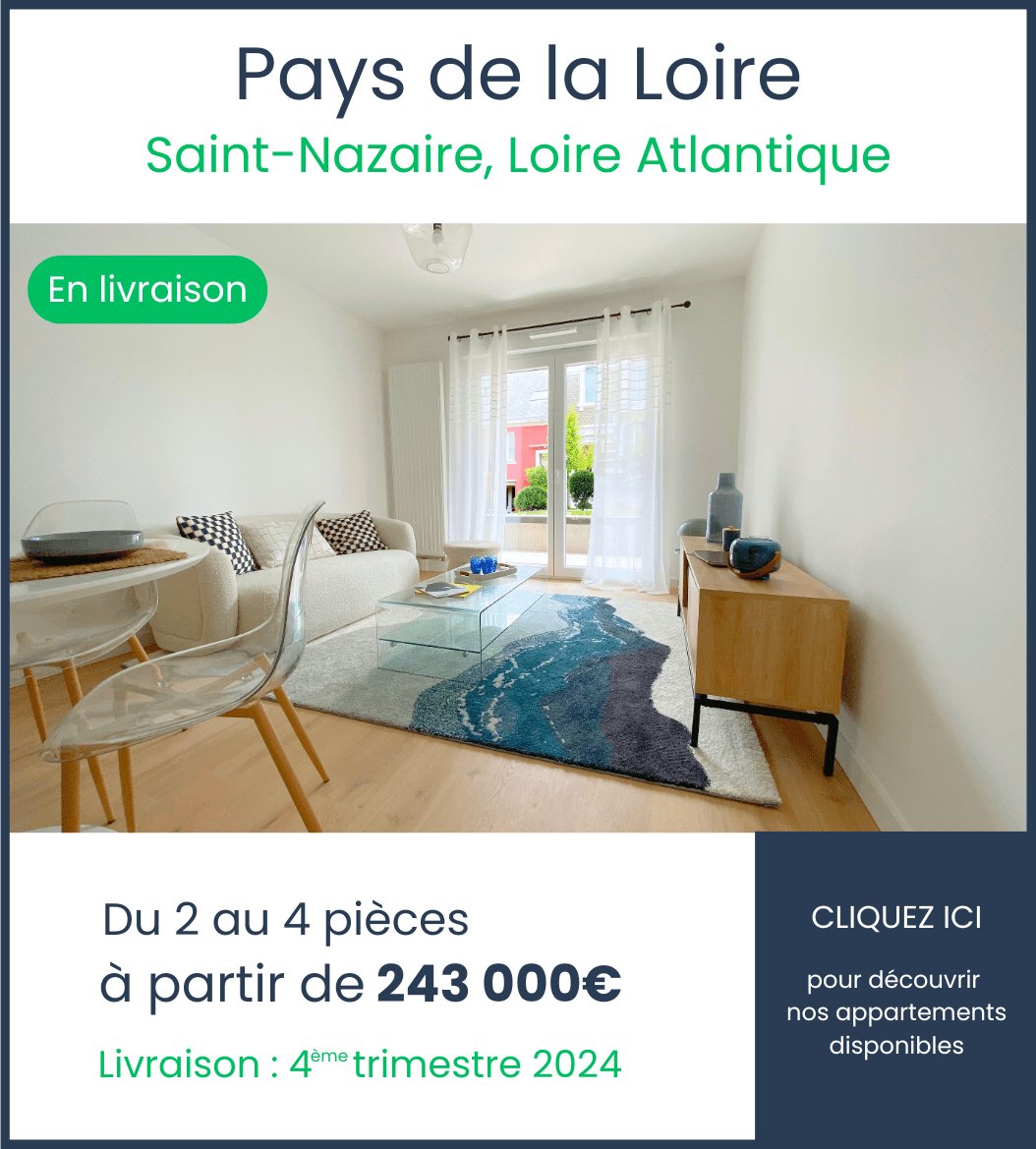 Appartements neufs Coeur Océan Saint-Nazaire Pays de la Loire