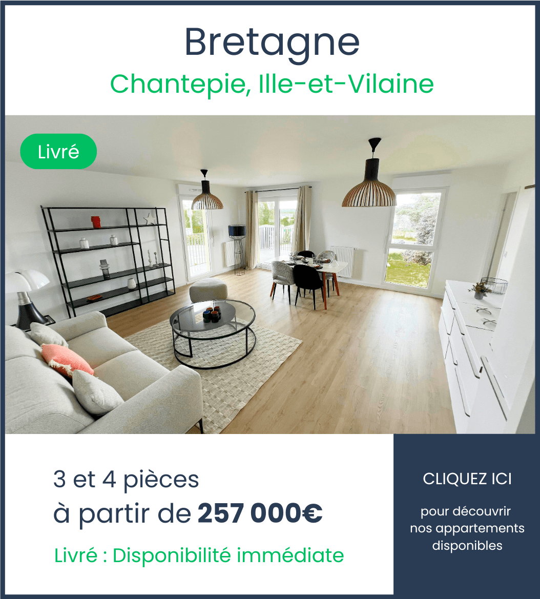 Appartements neuf Summerfield Chantepie Ille-et-Vilaine Bretagne