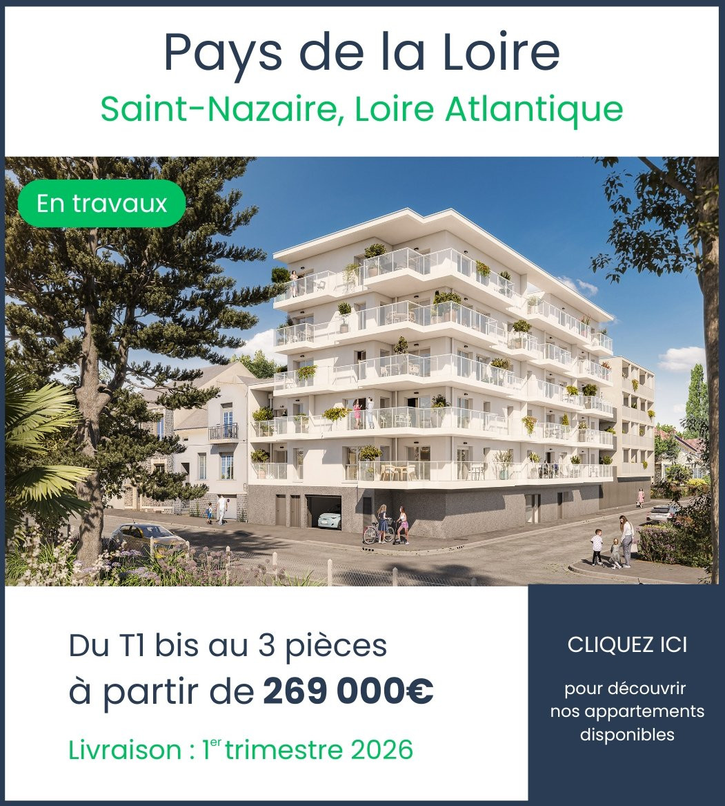 Appartements neufs Côté Parc Saint-Nazaire Pays de la Loire