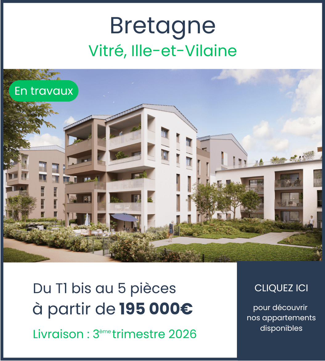 Appartements neufs En Scène Vitré Ille-et-Vilaine